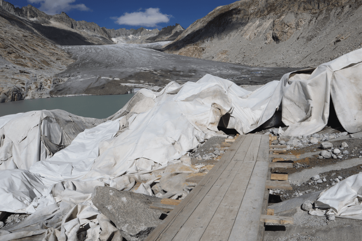 Photographie 5 du glacier du Rhône